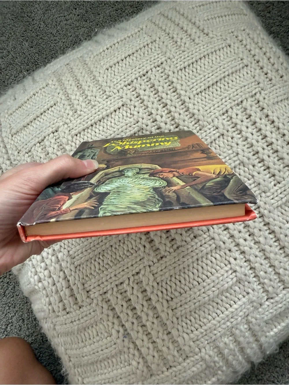 Vintage Three Investigators Whispering Mummy Hardcover 1989 Weekly Reader